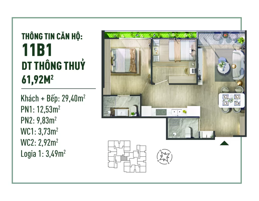 mat bang can 2PN The Fibinan (3)